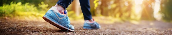voeten wandelen